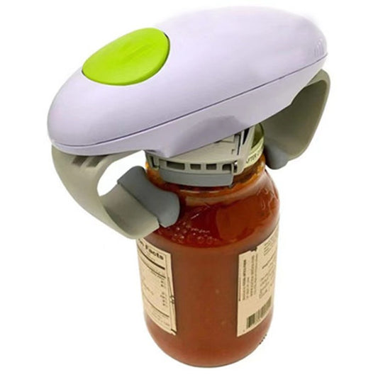 Electric Automatic Jar Opener One-Click Adjustable Kitchen Gadgets